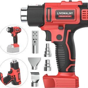 NIB LIVOWALNY Cordless Heat Gun for Milwaukee 18V Battery